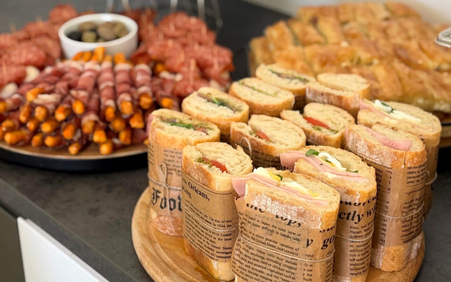 Catering for film shoots and productions